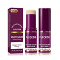 FLECKDR Calcium Multi Balm Stick, Firms & Smooths Fine Lines, Hydrates Face, Eyes, Lips & Neck with Vitamin E & Macadamia Oil, Suitable for All Skin Types, 0.32 oz (Pack of 2)