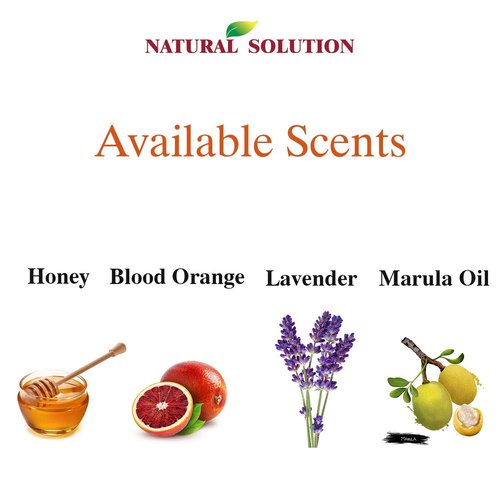 Natural Solution Hand Wash, enriched with moisturizing blood orange and Himalayan pink salt, comes in a 14 oz bottle (Pack of 3) for gentle cleansing and hydration
