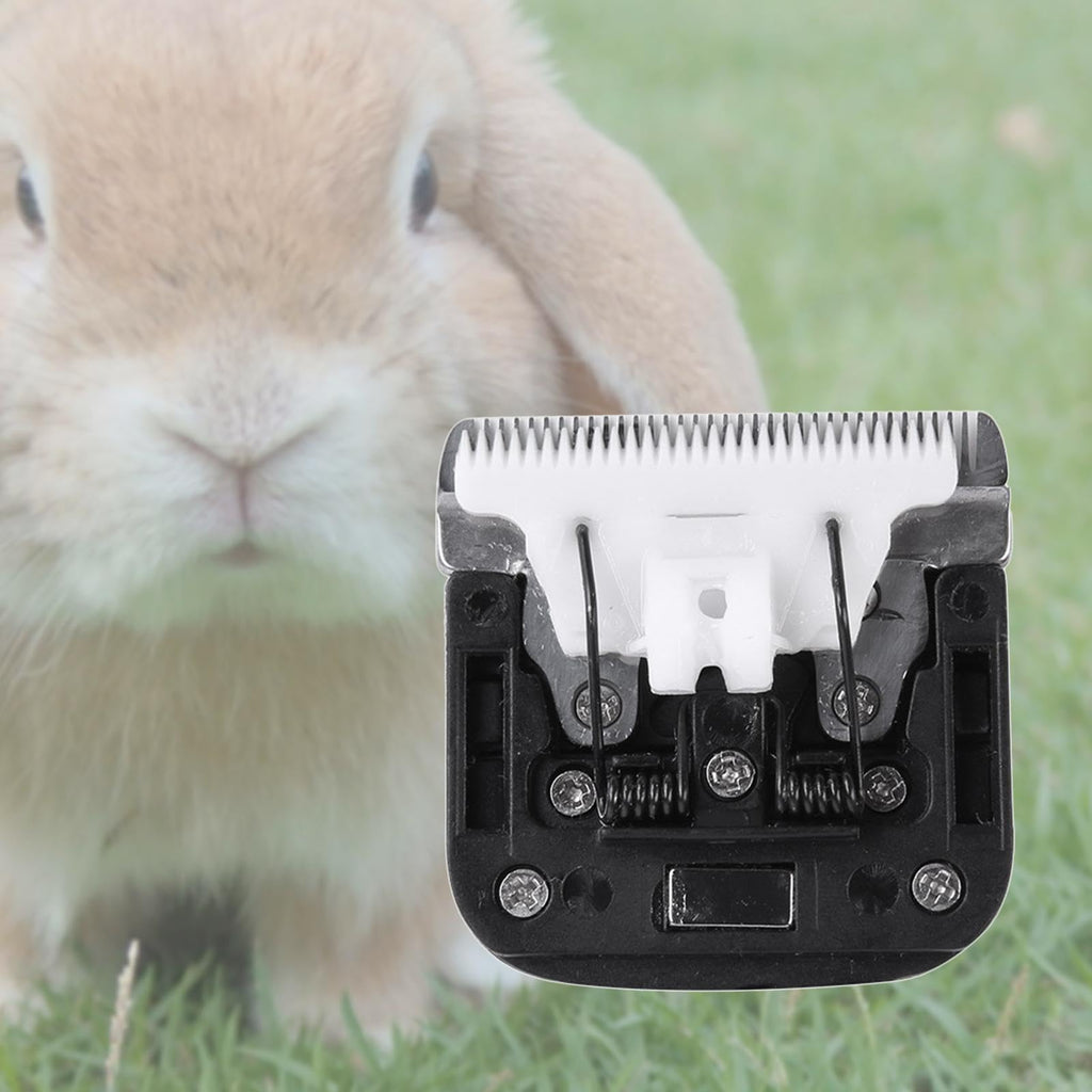 Leefasy Tufting Clippers Blade Pet Shears Head Mini Carpet Clippers Head Electric Hair Shears Head Professional for Bunny Horse Dog
