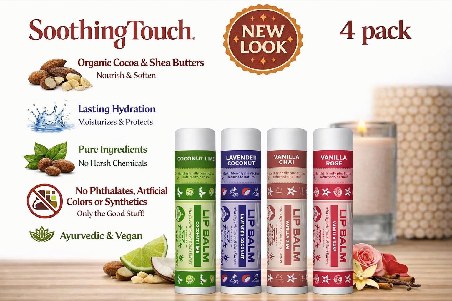 Soothing Touch Vegan Lip Balm