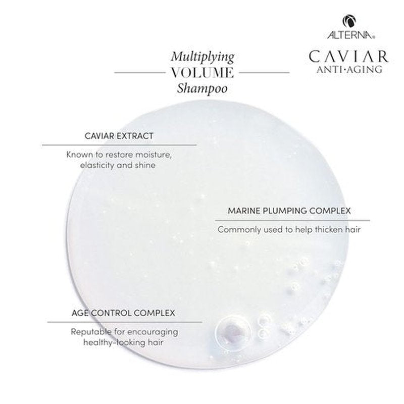 CAVIAR Anti-Aging Shampoo & Conditioner Set - Volume Boosting Formula | 16.5 Ounce