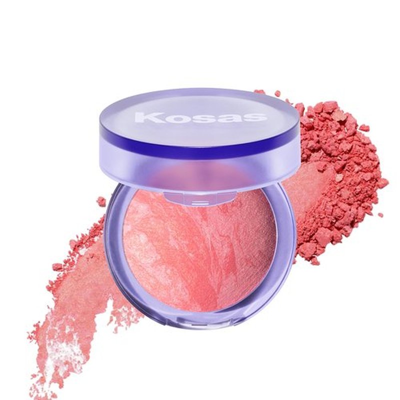 Kosas Blush is Life –Talc-Free Dimensional Blush Baked with Squalane & Hyaluronic Acid – Long Wear, Safe for Sensitive Skin - Blissed