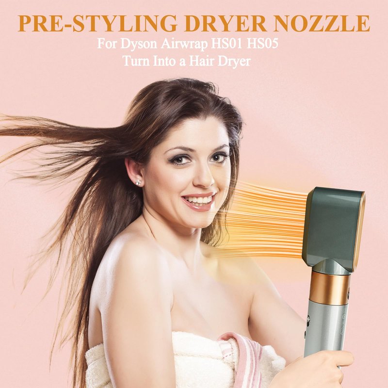 YTCHYYSK Pre-Styling Dryer Attachment Nozzle Replacement for Dyson Airwrap HS01 HS05 HS08 Accessories Part 969759-01