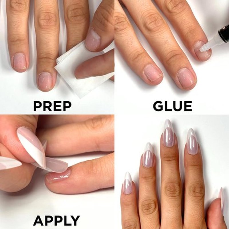 SLAYED Press-On Nails by Lavaa Beauty | Extra-Long Coffin | Black Flame Nail Tips
