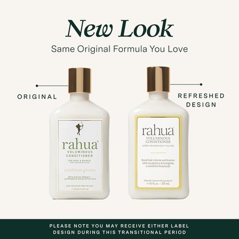 Rahua Voluminous Hair Conditioner - Boosts Volume & Shine for All Hair Types | 8.5 Fl Oz