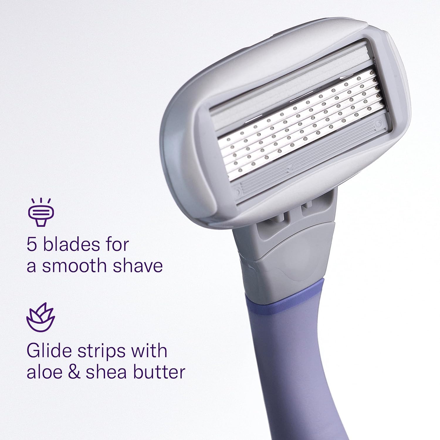 Flamingo Razors for Women Blade Refills + Foaming Shave Gel