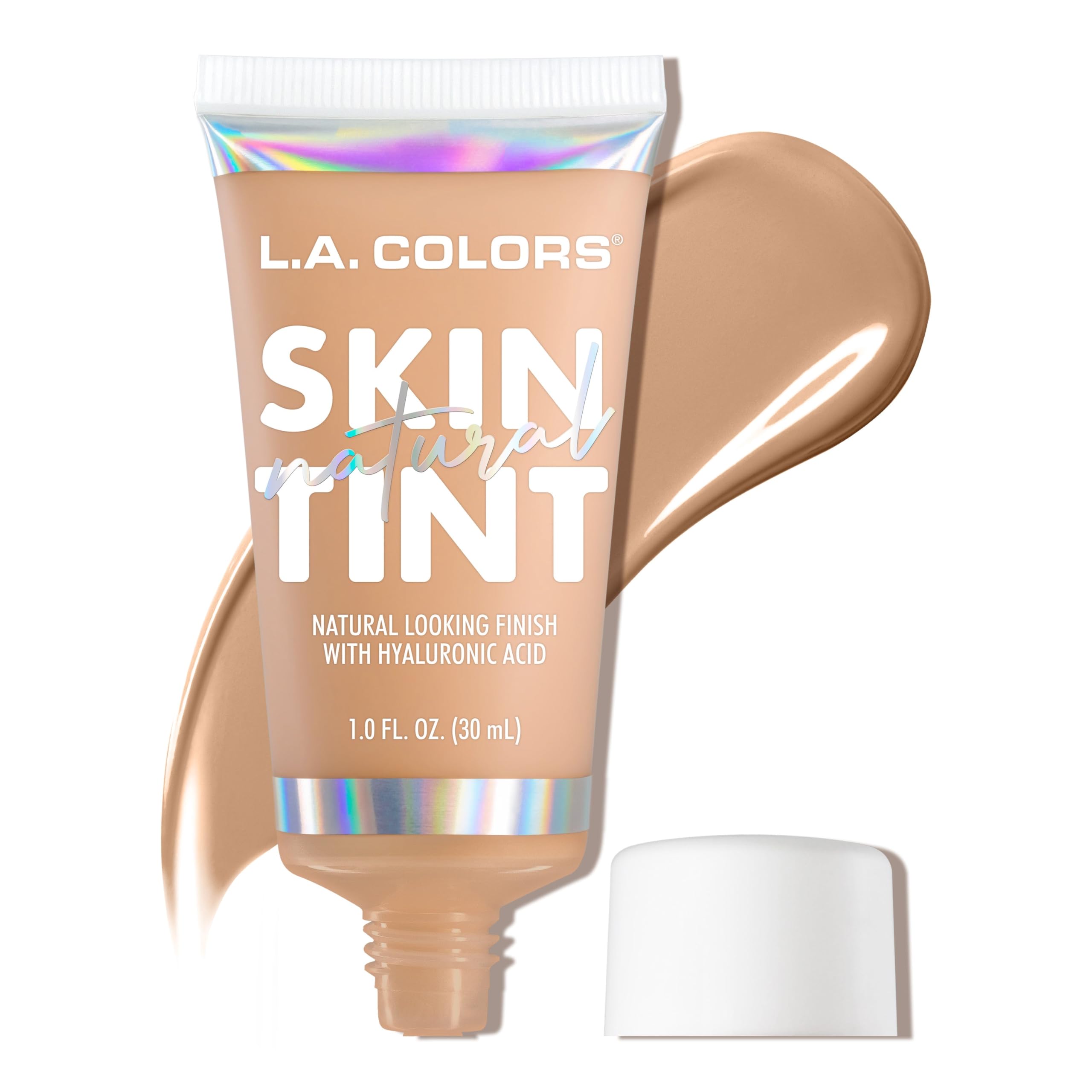 L.A. COLORS Natural Skin Tint Foundation, Honey Beige CLM416