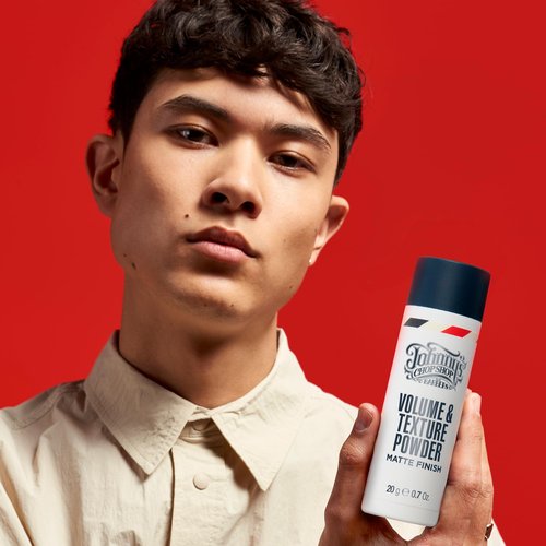 Johnny's Chop Shop Volume & Texture Powder for Instant Hold & Volume with Lightweight Matte Finish, 20 g