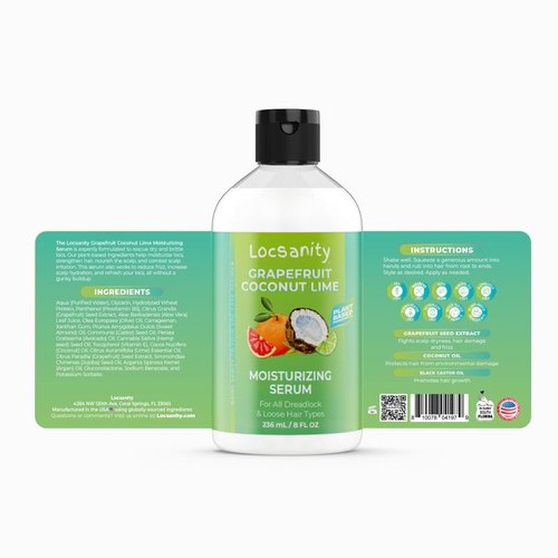 Locsanity Grapefruit Coconut & Lime Deep Moisturizing and Nourishing Serum