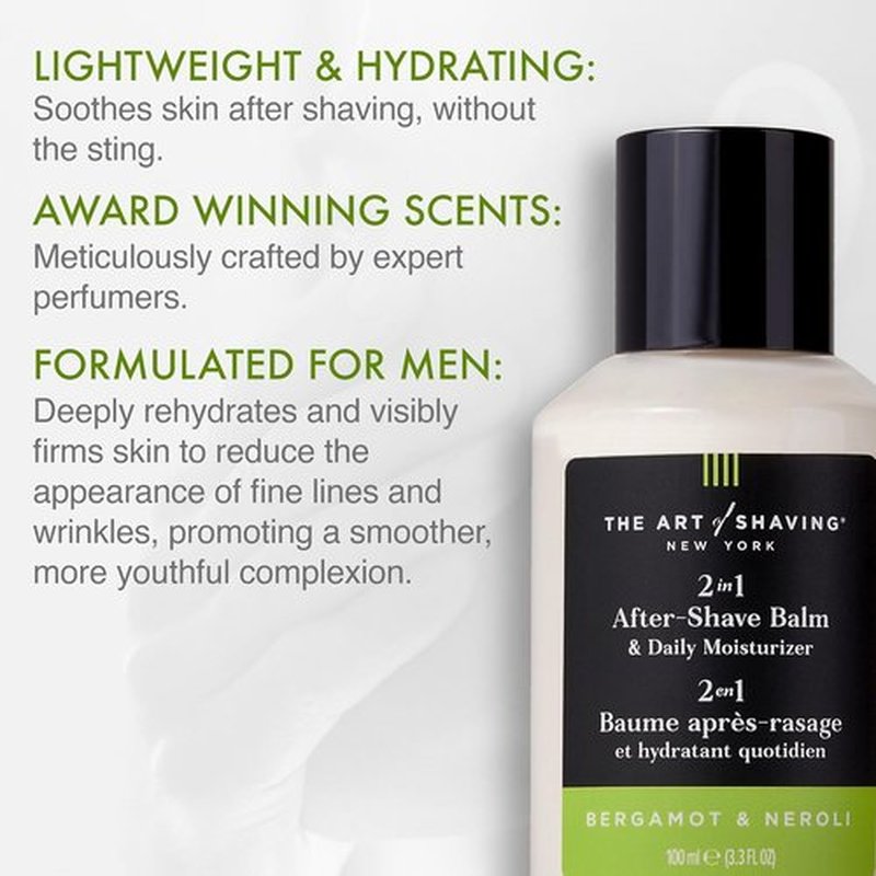 The Art of Shaving After-Shave Balm - Soothing Hydration for Smooth Skin | 3.3 oz