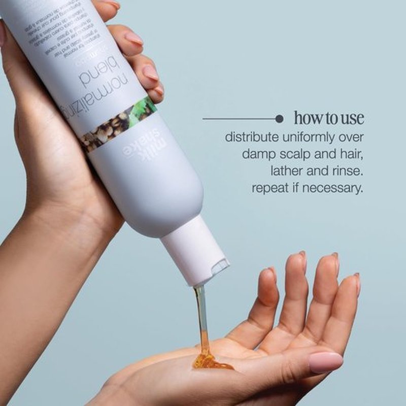 Milk_Shake Normalizing Blend Shampoo - Balances Oily Scalps | 300ml Size for Healthy Hair
