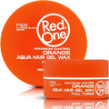 Redone Hair Styling Wax Orange 150ml | Ultra Hold Gel Wax for Men & Women | Melon Scent | High Shine, Non-Sticky Edge Control Wax | Long Lasting Professional Hair Styling Wax with Maximum Control