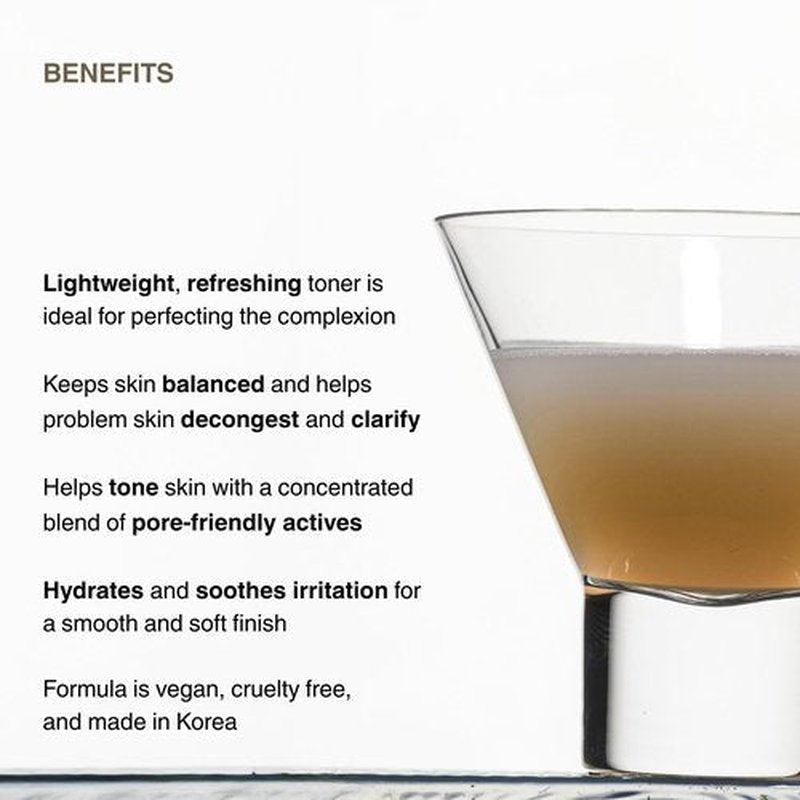 KNOURS. PDRN Rice & Green Tea Clarifying Toner with Rice PDRN, Green Tea PDRN & Niacinamide for Smooth, Hydrated, Refreshed Skin 150ml