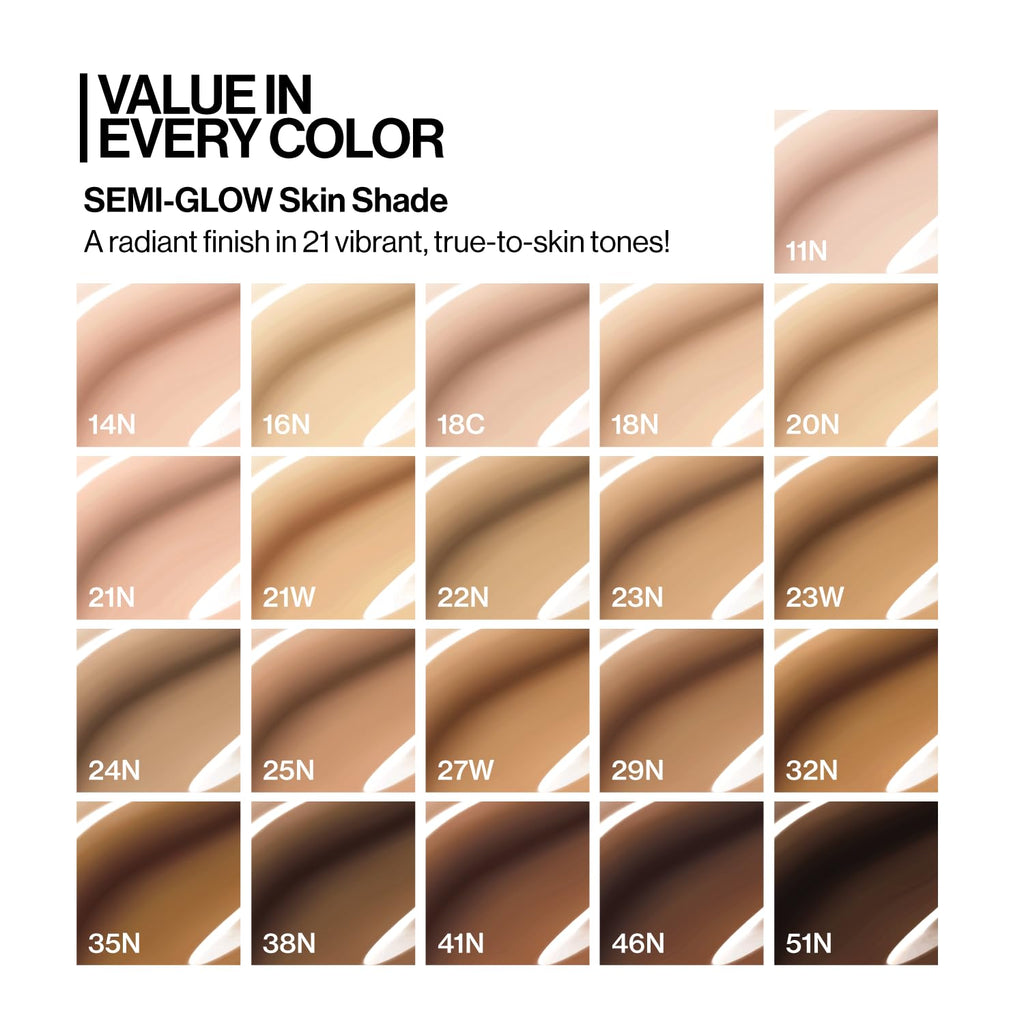 UNLEASHIA Foundation Makeup Healthy-Green Cushion Refill - 15g, Lightweight Buildable Coverage, Vegan Makeup, Natural Satin Finish(18C)