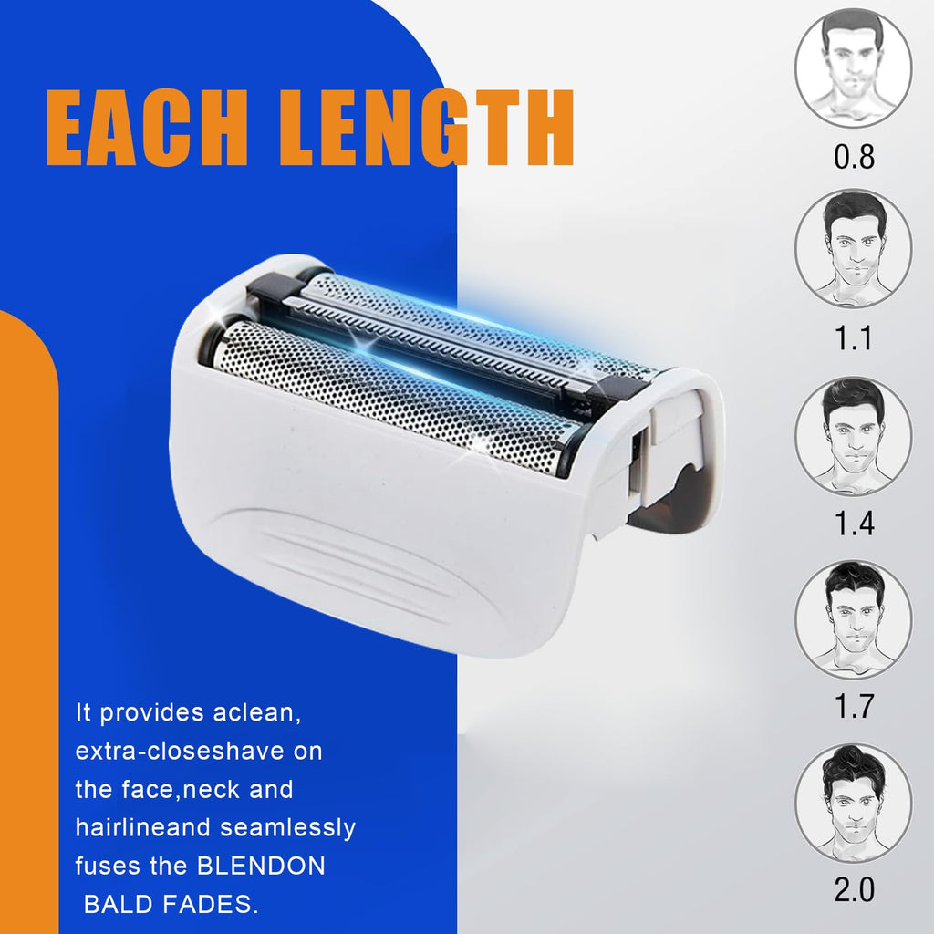 Shaver Replacement Foil Compatible with Remington PF7400, PF7500, and PF7600 Foil Shavers，(White)