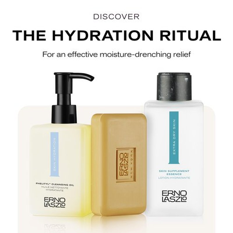 Erno Laszlo Extra Dry Skin Supplement Essence | Hydrating Alcohol-Free Facial Toner for Flaky Skin | Refresh Skin Complexion | 6.8 Fl Oz