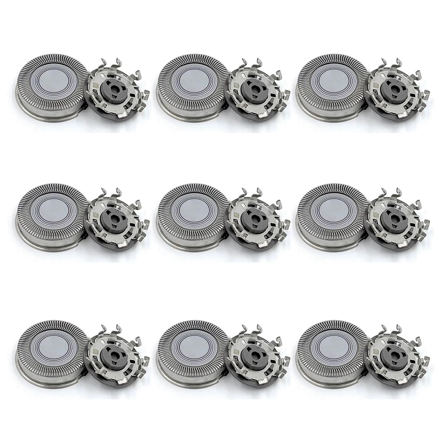 SH30 Replacement Heads for Philips Norelco Shaver Series 3000, 2000, 1000 and More (9 PACK)