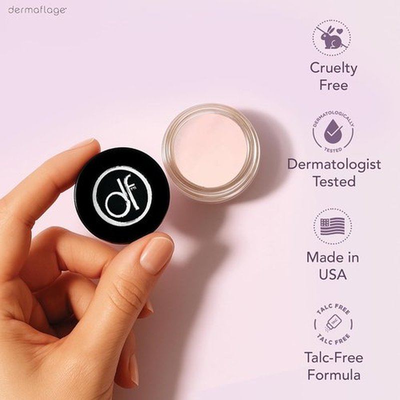 Dermaflage Waterproof Concealer Cream - Full Coverage Matte Finish | Porcelain Color, 9 Shades Available
