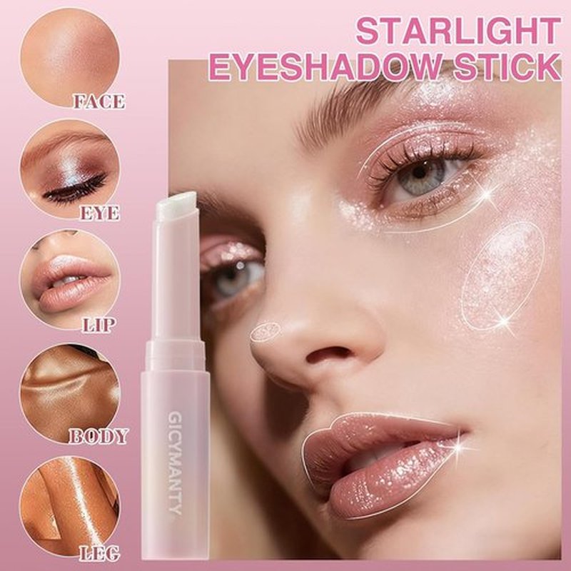 Skiennix Jelly Eye Shadow Stick - Long Lasting Shimmer Eyeliner Pencil | Versatile Crayon for Stunning Eyes
