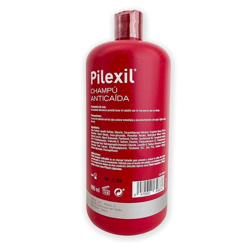 PILXIL LACER Champ Anticada - 900 ml Hair Loss Treatment Shampoo for Thinning Hair