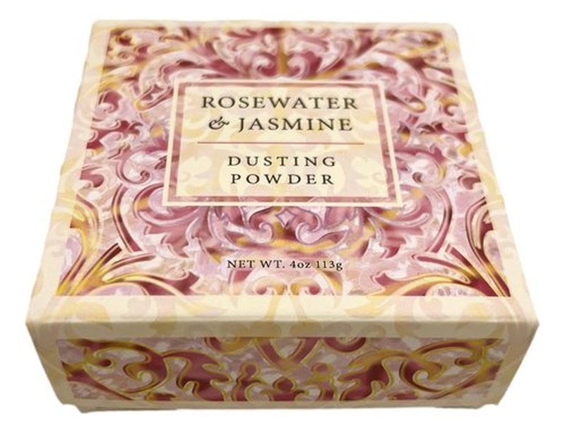 Greenwich Bay Rosewater Jasmine Beauty Gift Set - Luxurious Body Butter, Spa Soap & Dusting Powder