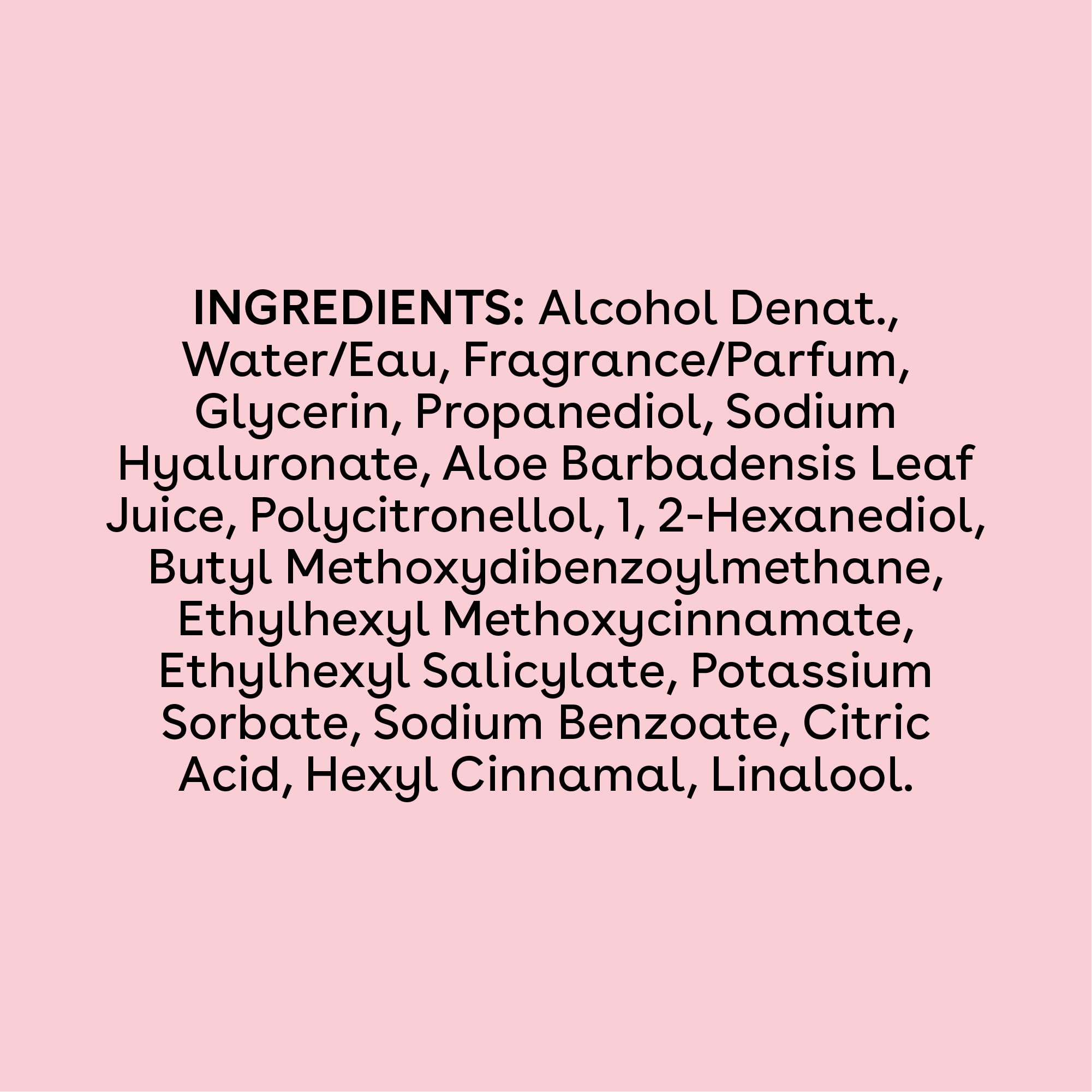 eos Cashmere Body Mist, Jasmine Peach, Body Spray for Women, Hair Mist, Floral Perfume, Moisturizing, Hyaluronic Acid, Glycerin, Vegan, Cruelty-free, 6 fl oz