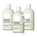 4U by Tia Lightweight Detangling Curl Conditioner for Curly Hair 3 Pack - Wavy, Kinky, Coily 3A–4C Strands - Hemi15 & Sea Moss, Sulfate-Free - Curly Hair Conditioner for women with Natural Ingredients