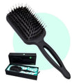 MINT Mizu Waterproof Boar Bristle Hair Brush for Women | Create Long-Lasting Shine | Premium Anti Breakage Detangling Paddle Wet Brush for Healthy Scalp & Hair Growth | Travel Hairbrush for Women