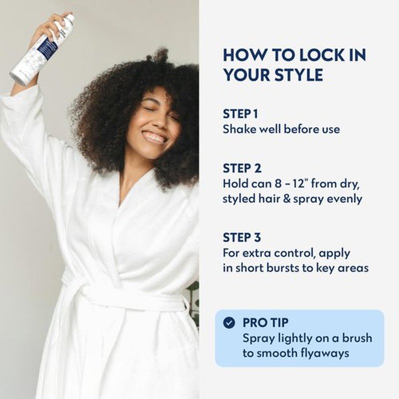 No nothing Super Strong Hairspray, Fragrance Free Hypoallergenic Finishing Hair Spray Extra Hold for Women & Men, Humidity & Frizz Control Hair Care Products UV Protection, Uncented, 2 Pack x 7.5 oz