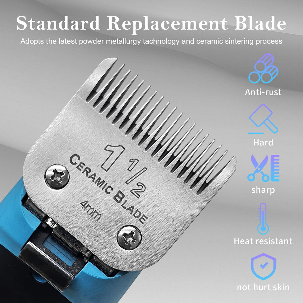 1-1/2 Replacement Blade compatible with Oster Classic 76/Andis dog Clipper
