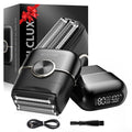 Electric Foil Shaver for Men: Portable Electric Razor for Beard/Face - 3 Floating Blade LED Display USB-C Fast Rechargeable