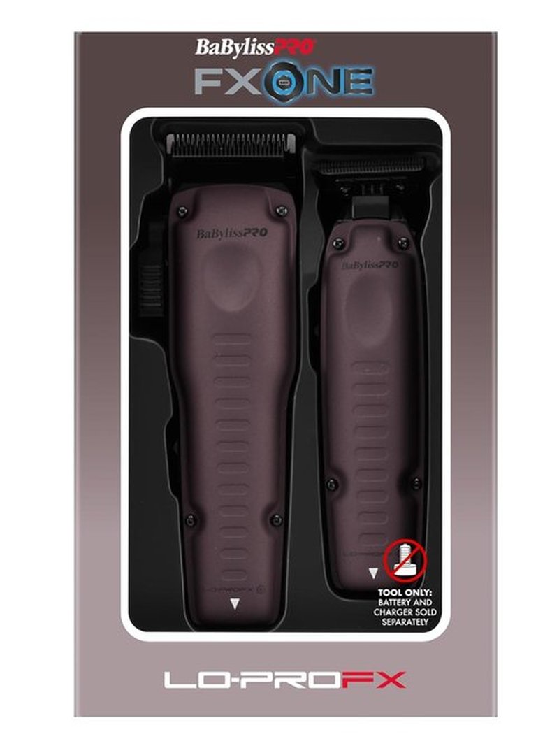 BaBylissPRO® FXONE Hair Clipper & Trimmer - Limited Edition Purple Tool for Precision Grooming