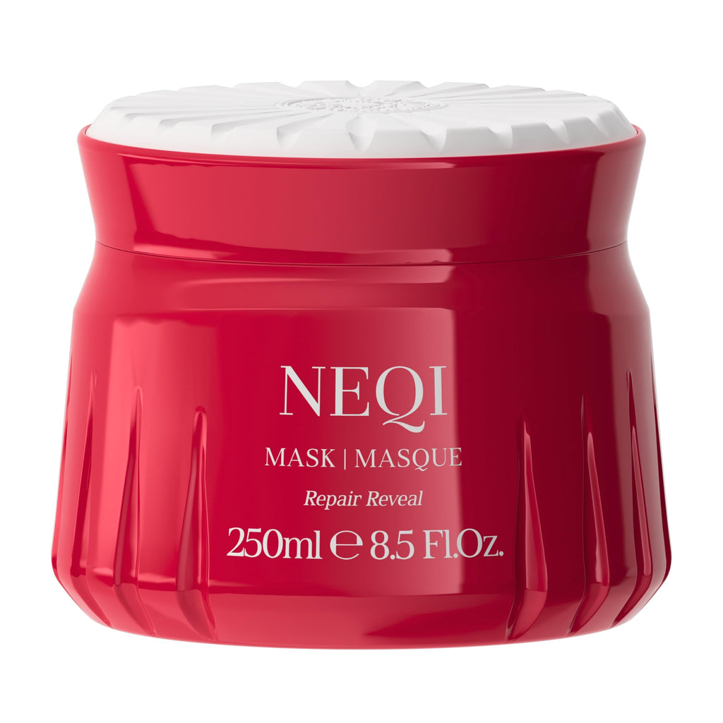 neqi - REPAIR REVEAL Hair Mask 250ml – Intensive Repairing Hair Care for Damaged Hair, Anti-Frizz, Vegan, Sulfate-Free, Strengthens Hair Structure, Made in Italy