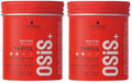 OSiS+ Thrill Fibre Gum, 2.8 oz (2 Pack) - Medium Hold Flexible Style Control – Bendable and Moldable Texturizing – Mega-Fibers and Natural Carnauba Wax for Long-Lasting Separation and Shine