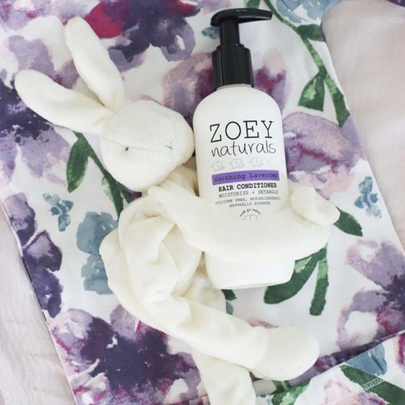 Absolutely Natural - Soothing Lavender Hair Conditioner for Kids | Tear-Free & Hypoallergenic, Made in USA