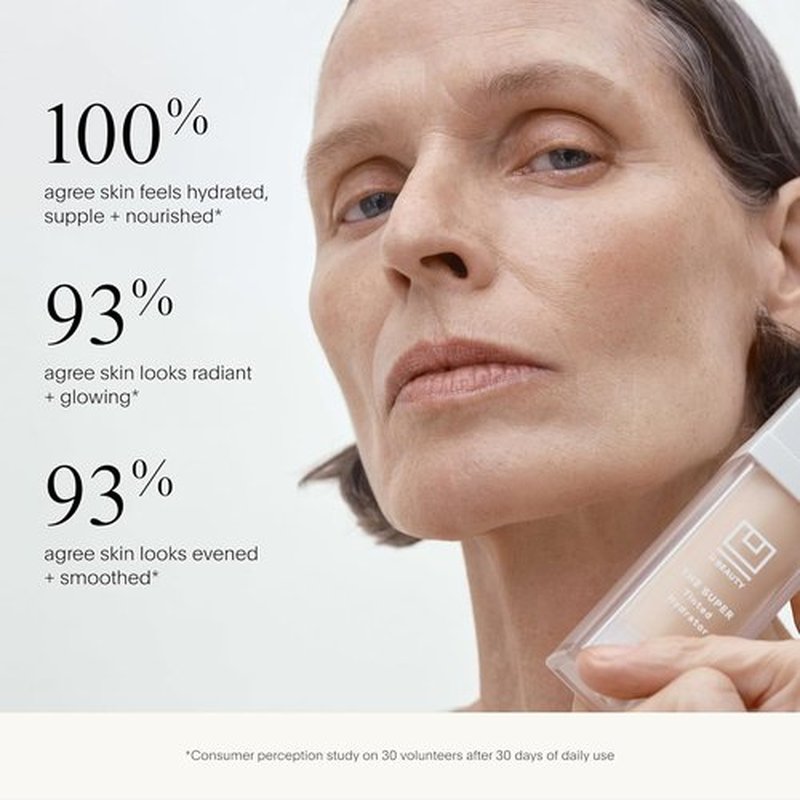 U Beauty The Super Tinted Hydrator - Hyaluronic Acid Moisturizing Cream for Supple Skin | Shade 4, 1.0 oz