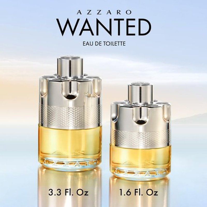 Azzaro Wanted Eau de Toilette - Irresistible Men's Cologne with Woody & Citrus Notes - Perfect for Everyday Wear