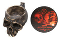 Burn The Ships Shaving Kit | Ceramic Skull Shave Bowl & Cream | Wet Razor Lather Mug | Hot Scuttle for Traditional Grooming | Shaving Soap Gift Set | Barber Accessories for Men