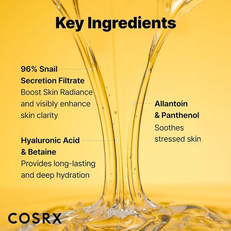 COSRX Snail Mucin Repairing Serum - Hydrating Face Serum with Snail Filtrate for Dull Skin | 100ml