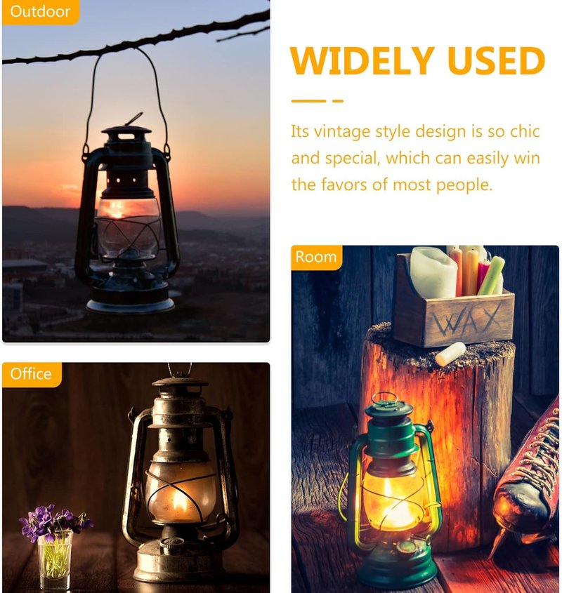 Uonlytech Oil Lamp Shade Glass - Vintage Round Kerosene Lamp Cover | 2.36 Inch Clear Protector for Home & Outdoor Lighting