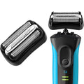 32B Series 3 Electric Shaver Replacement Head Accessories for Braun S3 Foil & Cutter Razor Heads, Applicable for Braun S3 3040s 3010s 310s 3000s 3050cc 3080s 390cc Etc