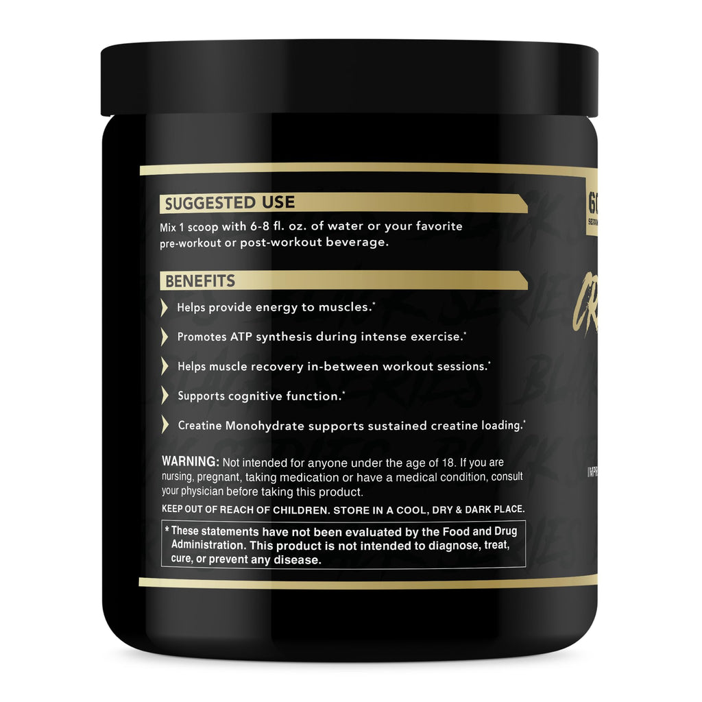 Anabolic Warfare Creatine Monohydrate, Post Workout Recovery, Increase Performance, Sustain Loading, Premium Creatine* (Fruit Explosion - 60 Servings)