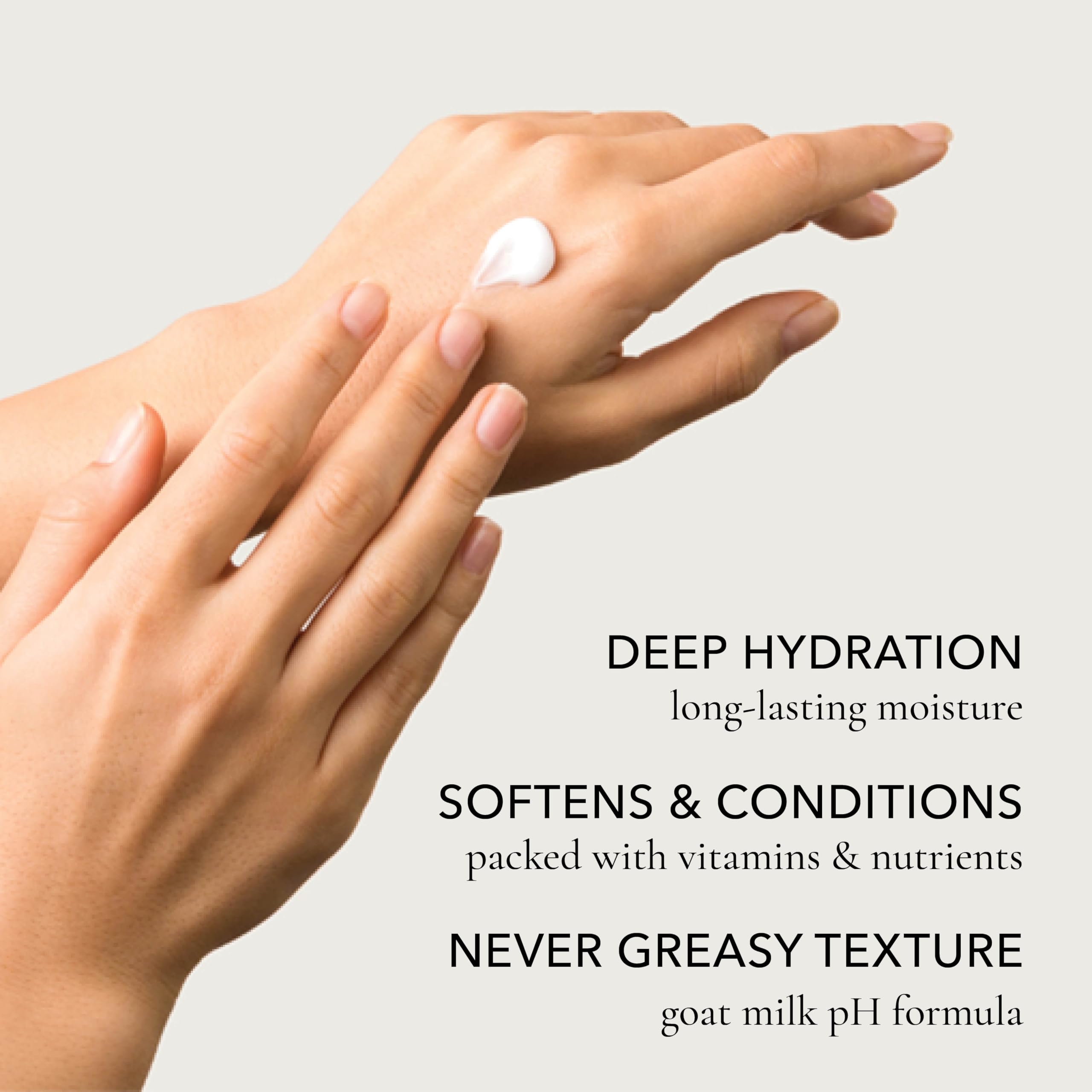 Dionis Goat Milk Lotion – Moisturizing Hand & Body Lotion for Dry Skin, Sensitive Skin Safe, Lightweight Non-Greasy Formula - Creamy Coconut & Oats 3.3 oz