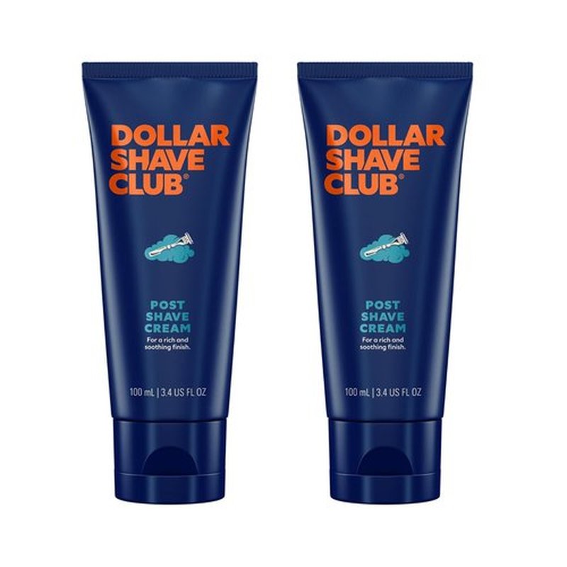 Dollar Shave Club | Hydrating Post Shave Cream - 3.4 Ounce (2 Pack) for Smooth Skin