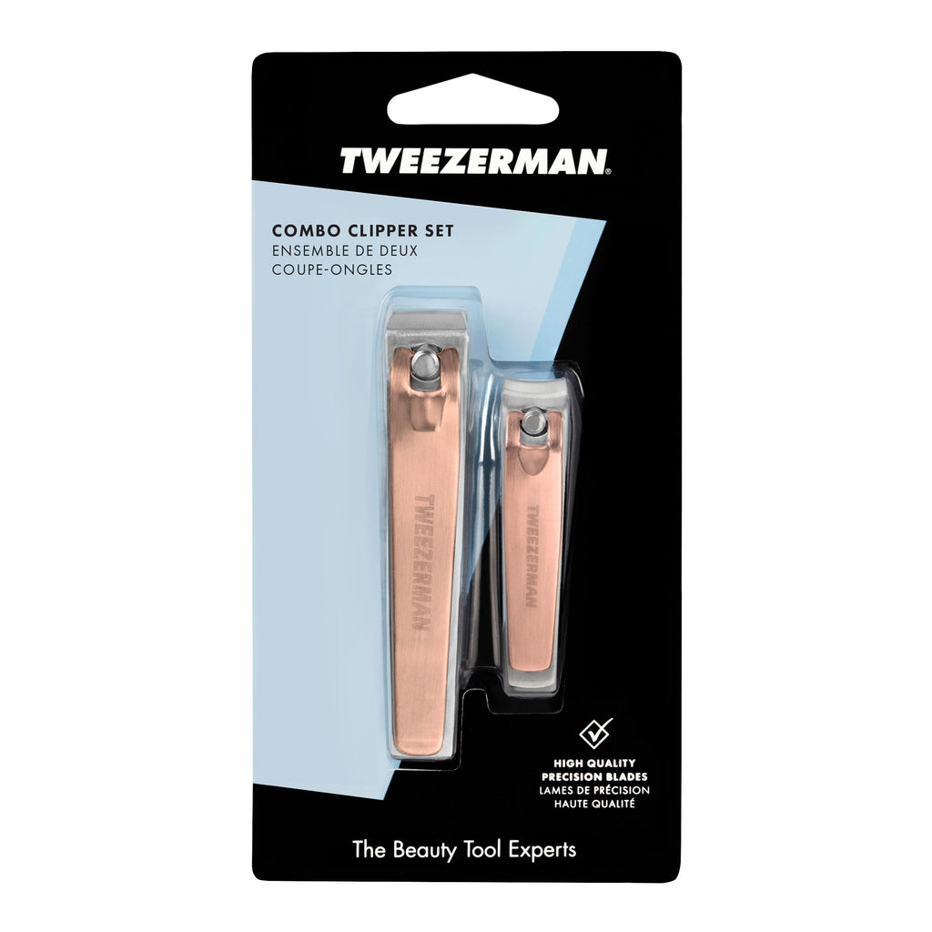 Tweezerman Combo Clipper Set Rose Gold
