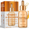 Clear Beauty Vitamin C Serum For Face with Collagen – Dermatologist Tested, Anti Aging, Korean Skin Care – Hydrates, Firms, Targets Dark Spots & Supports Skin Barrier – Vegan, Clean Beauty, 1.69 Fl Oz