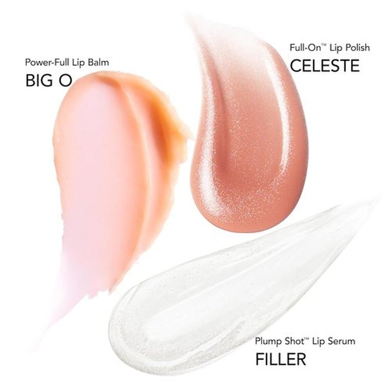 BUXOM Power-Full Plumping Lip Balm - Tinted Hydrating Lip Moisturizer with Peptides | Cruelty-Free