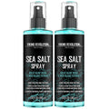Viking Revolution Sea Salt Spray for Men - Texturizing Hair Spray with Kelp & Aloe Vera - 2-Pack for Beachy Volume