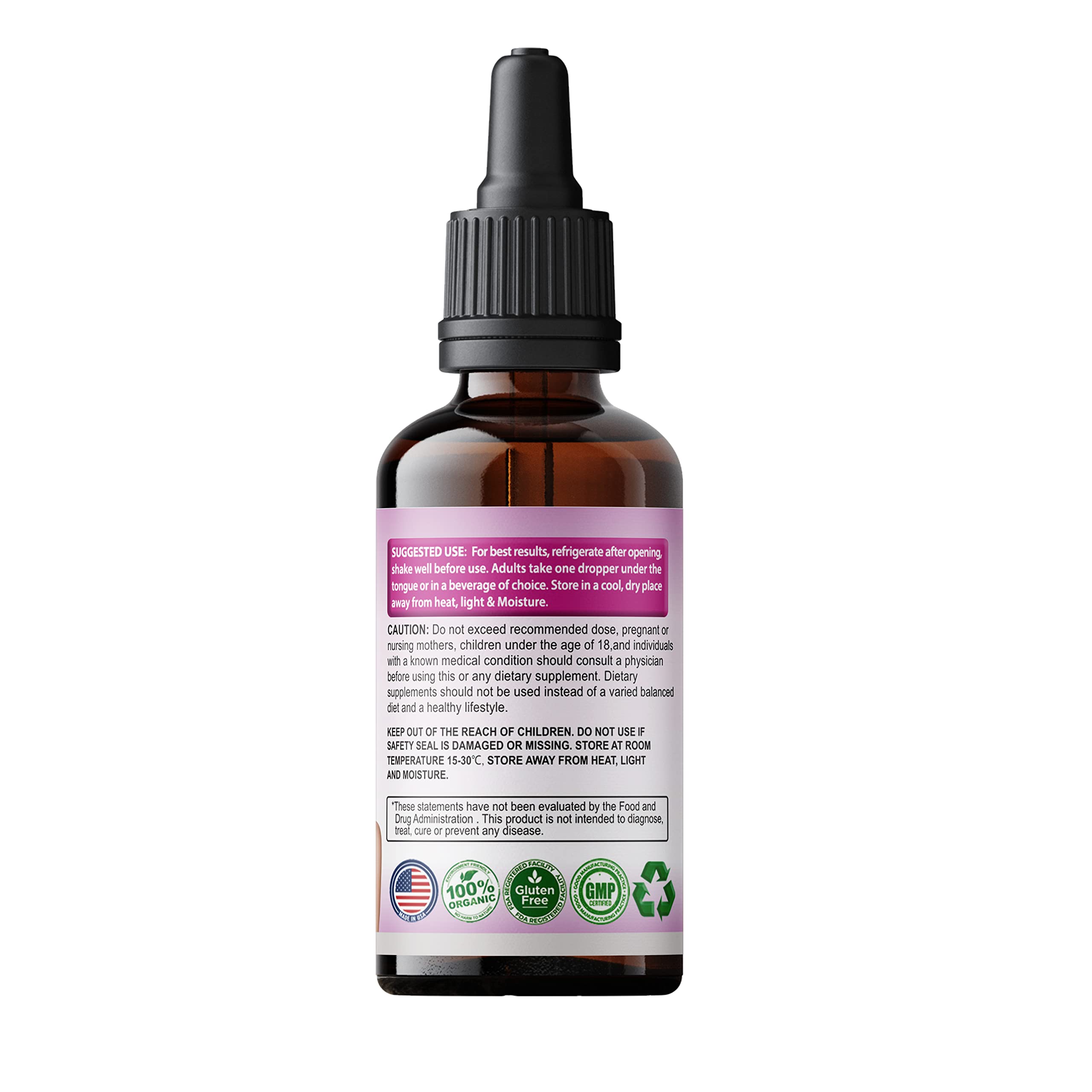 Feminizer by SMS, Pueraria Mirifica Drops for Estrogen | No Fillers | Herbal Extract | Non-GMO, Vegan, Alcohol Free Tincture | 2 Fl Oz (60ml) | for Trans Women Ladyboy LGBT
