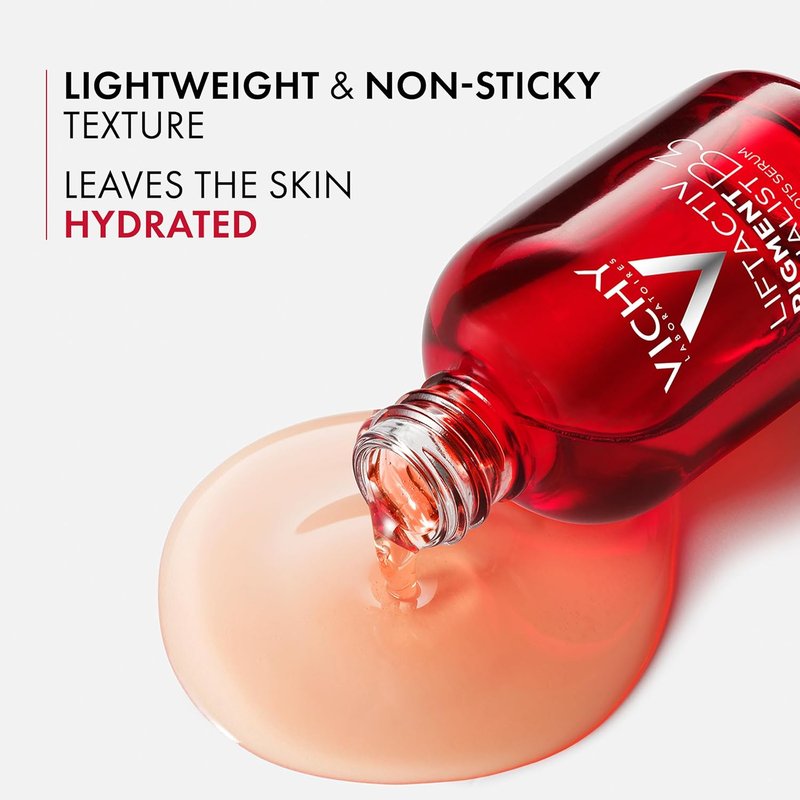 Vichy LiftActiv B3 Serum - 5% Niacinamide & Glycolic Acid for Dark Spot Fading | Alcohol-Free, 1 oz